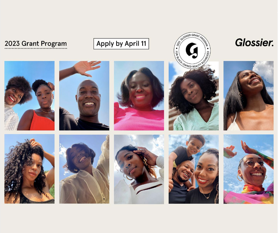 Applications Officially Open for Glossier's Grant Program for Black-Owned Beauty Businesses
